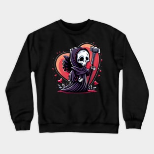 Valentine Grim Reaper Crewneck Sweatshirt